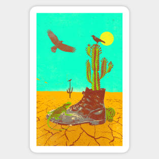 CACTI BOOT Sticker